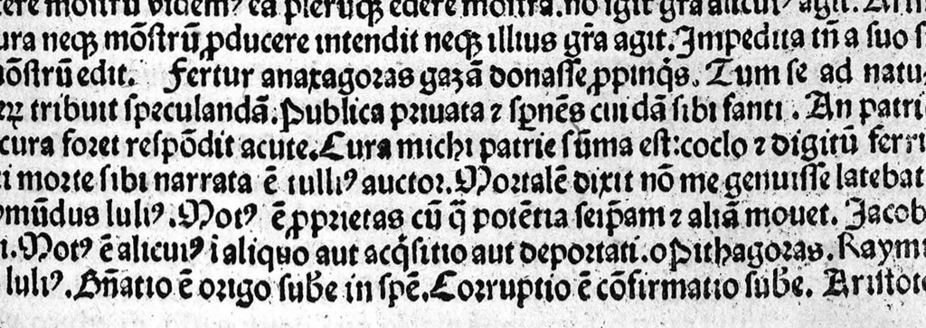 An illustration from Janua logicae et physice, leaf 42
