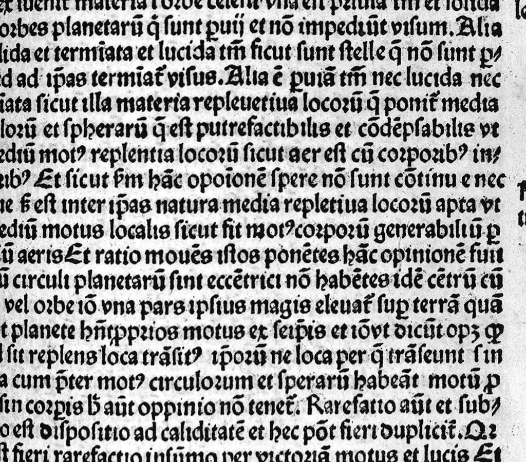 An illustration from Janua logicae et physice, leaf 68