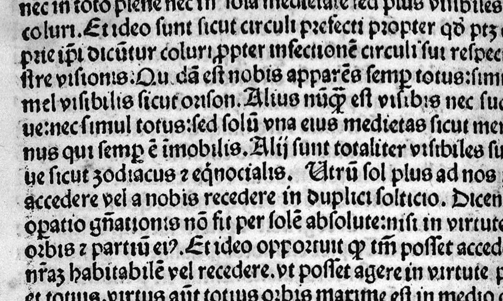 An illustration from Janua logicae et physice, leaf 73