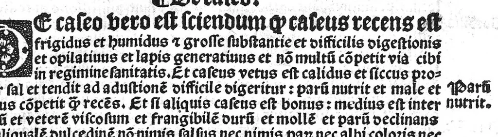 An illustration from Regimen sanitatis, 1506, leaf 108