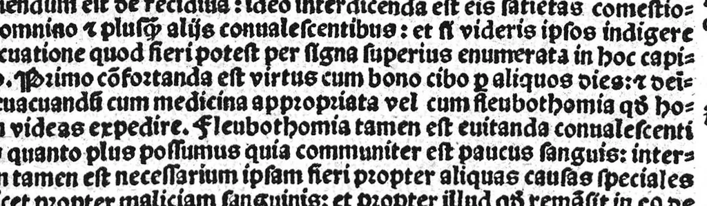 An illustration from Regimen sanitatis, 1506, leaf 146