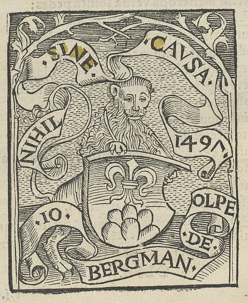 An illustration from Stultifera Nauis : narragonice p[er]fectionis nunq[uam] satis laudata Nauis: per Sebastianu[m] Brant, leaf 287