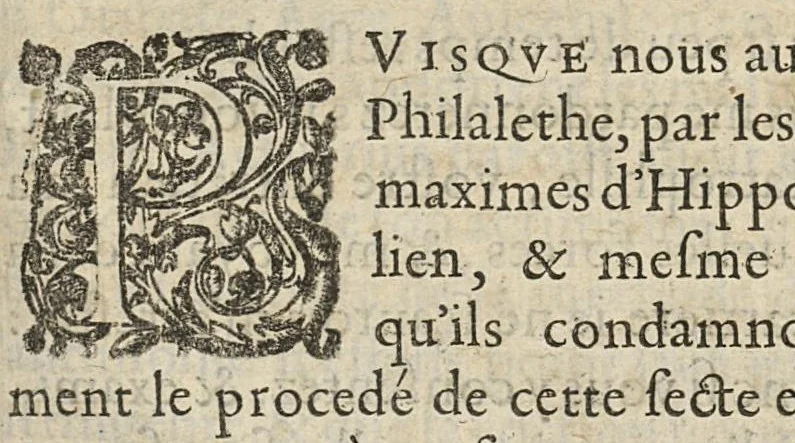 An illustration from Orthodoxe ou de l'Abus de l'Antimoine, dialogue tres necessaire pour detromper ceux qui donnent ou prennent le Vin & Pouldre Emetique..., 1652, leaf 324