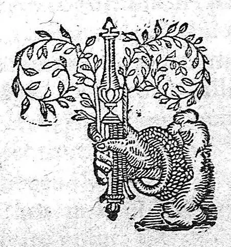 An illustration from Methodus dignoscendorum morborum, primum quidem tradita ab Argenterio, deinceps autem exemplis multis ex veteribus medicis et recentioribus desumptis adaucta authore Francisco Le Thielleux, 1581, leaf 0