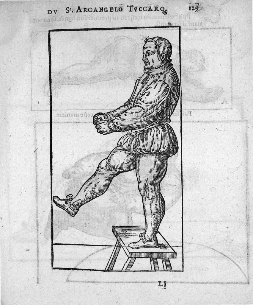 An illustration from Trois dialogues...le premier Dialogue traite des exercices Gymnastiques,..., 1616, leaf 268