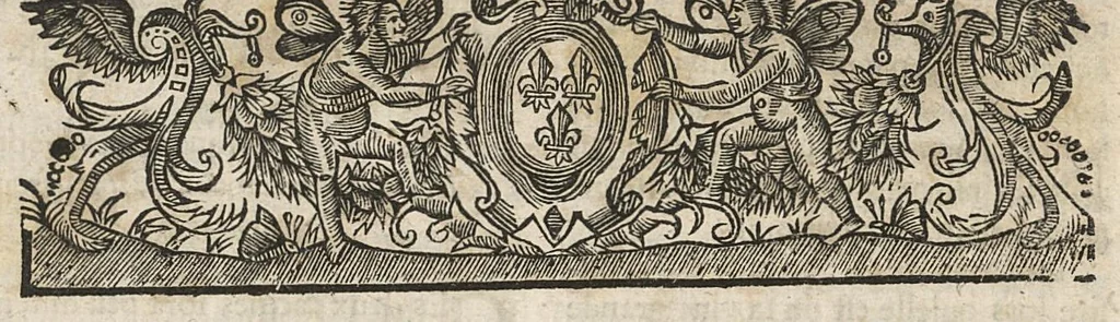 An illustration from La Pharmacopée de Bauderon, revvë, et exactement corrigée en plus de treize cens endroits, des fautes qui s'étoient glissées dans les precedentes editions. et de nouveau augmentée de plusieurs remarques fort utiles, tant sur la theriaque...par François Verny. Derniere edition, 1672, leaf 20