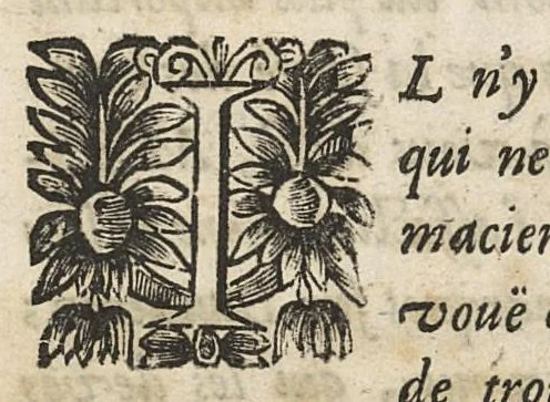 An illustration from La Pharmacopée de Bauderon, revvë, et exactement corrigée en plus de treize cens endroits, des fautes qui s'étoient glissées dans les precedentes editions. et de nouveau augmentée de plusieurs remarques fort utiles, tant sur la theriaque...par François Verny. Derniere edition, 1672, leaf 8