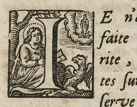 An illustration from La Pharmacopée de Bauderon, revvë, et exactement corrigée en plus de treize cens endroits, des fautes qui s'étoient glissées dans les precedentes editions. et de nouveau augmentée de plusieurs remarques fort utiles, tant sur la theriaque...par François Verny. Derniere edition, 1672, leaf 823