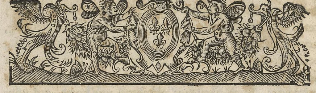 An illustration from La Pharmacopée de Bauderon, revvë, et exactement corrigée en plus de treize cens endroits, des fautes qui s'étoient glissées dans les precedentes editions. et de nouveau augmentée de plusieurs remarques fort utiles, tant sur la theriaque...par François Verny. Derniere edition, 1672, leaf 836