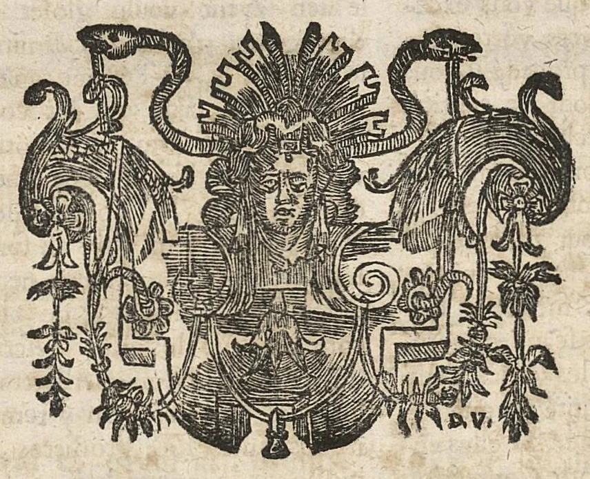 An illustration from La Pharmacopée de Bauderon, revvë, et exactement corrigée en plus de treize cens endroits, des fautes qui s'étoient glissées dans les precedentes editions. et de nouveau augmentée de plusieurs remarques fort utiles, tant sur la theriaque...par François Verny. Derniere edition, 1672, leaf 970
