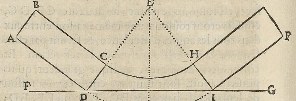 An illustration from Essay de dioptrique, 1694, leaf 53