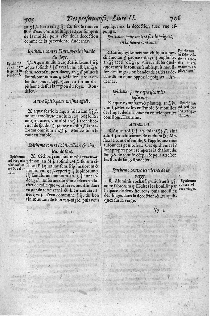 An illustration from Le grand thresor, ou dispensaire et antidotaire tant general que special ou particulier des remedes servans à la santé du corps humain : dressé en latin..., 1616, leaf 514