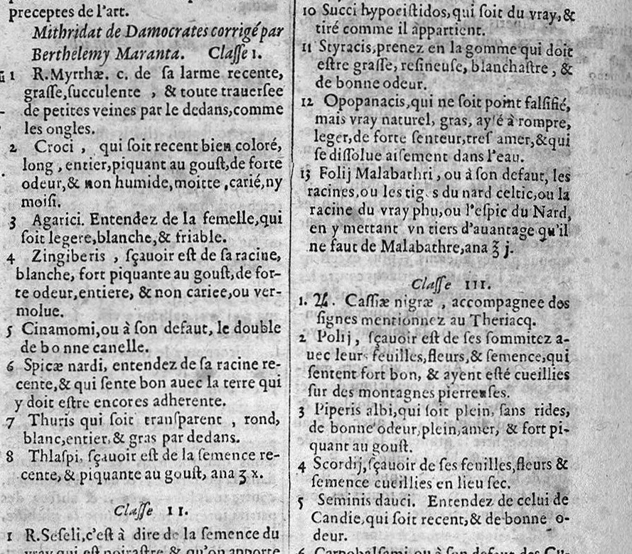 An illustration from Le grand thresor, ou dispensaire et antidotaire tant general que special ou particulier des remedes servans à la santé du corps humain : dressé en latin..., 1616, leaf 637