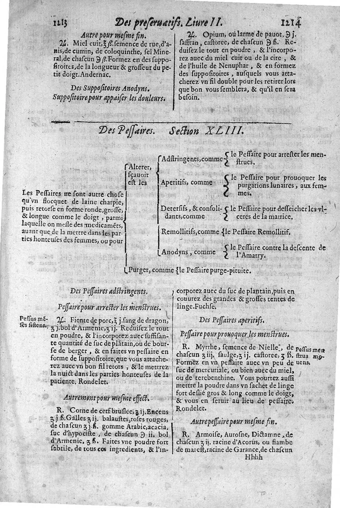 An illustration from Le grand thresor, ou dispensaire et antidotaire tant general que special ou particulier des remedes servans à la santé du corps humain : dressé en latin..., 1616, leaf 768