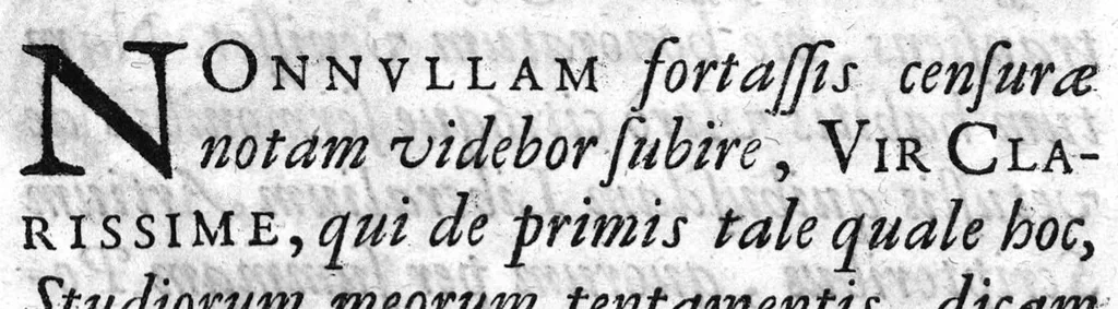 An illustration from Hypsicleous anaphorikos - Hypsiclis Anaphoricus, sive de Ascensionibus, qua graece, qua latine vulgatus per Jacobum Mentelium, 1657, leaf 2