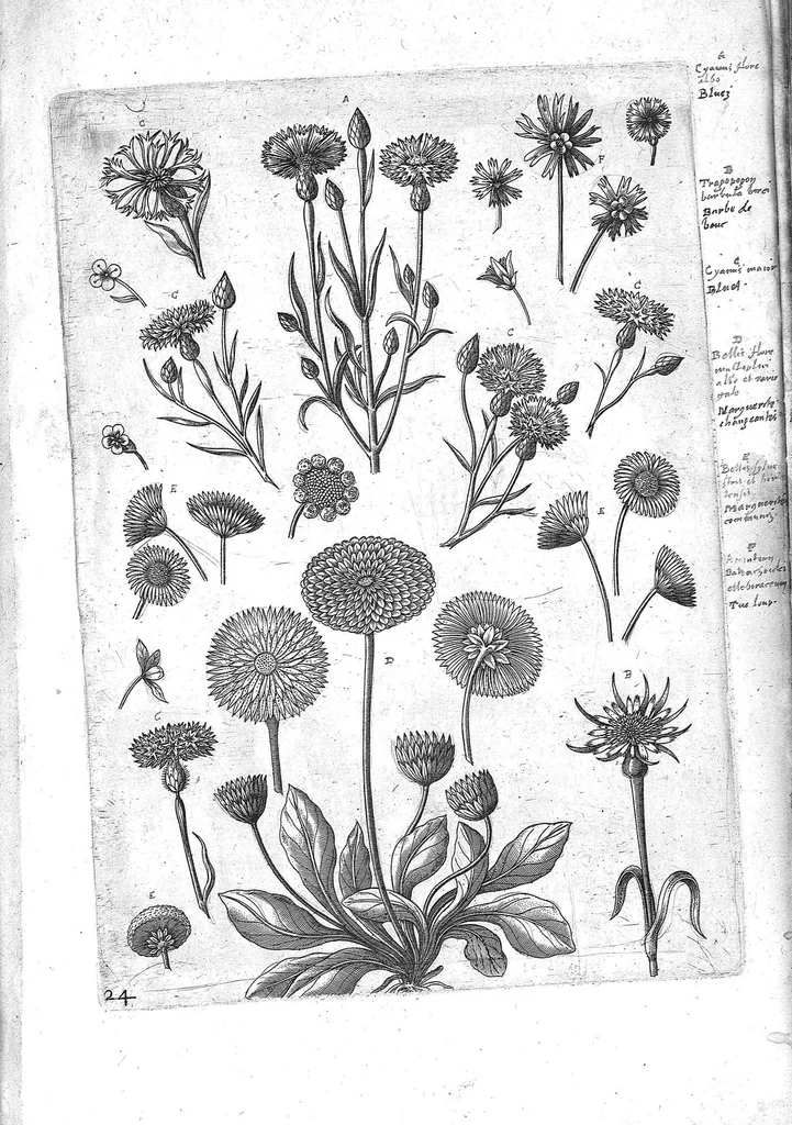 An illustration from Florilegium ab Hadriano Collaert coelatum et a Philip Galleo editum ; illustriss. eccelentissimoque dno D. Ioanni Medici. omnis generis elegantiarum admiratori et patrono, Philip. Gallaeus DD., 1587, leaf 24