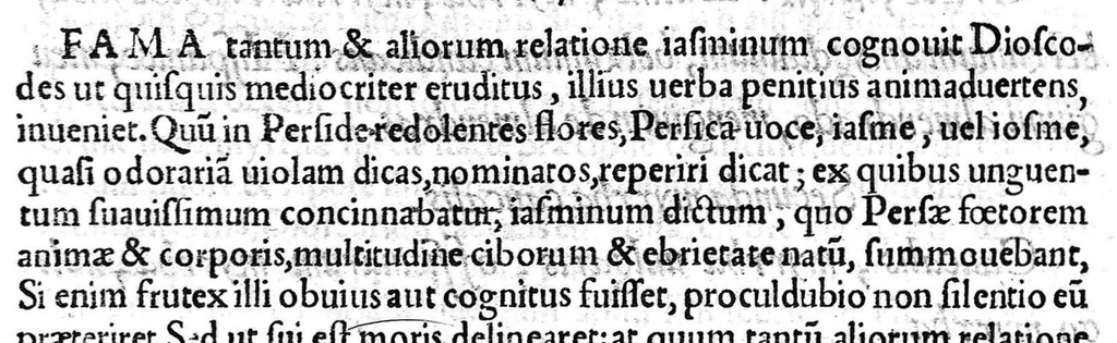 An illustration from Amati Lusitani Medici ac philosophi celeberrimi In Dioscoridis Anazarbei de medica materia libros quique enarrationes eruditissimae, quibus etiam tum simplicium medicamentorum nomenclaturae graecae, latinae, italicae, germanicae, et gallicae proponuntur (...), 1557, leaf 78