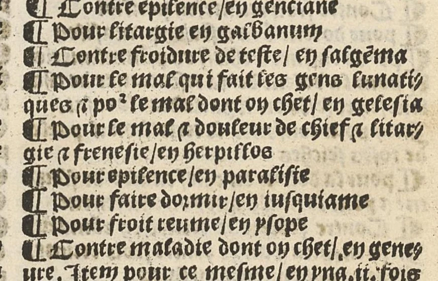 An illustration from Le Grant herbier en françois., 1500, leaf 220