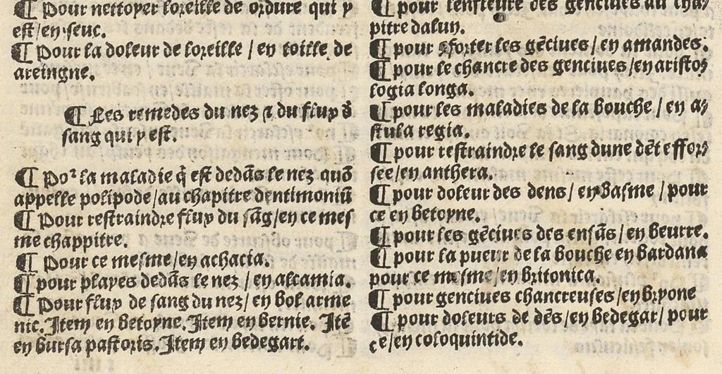 An illustration from Le Grant herbier en françois., 1500, leaf 223
