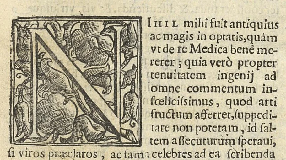 An illustration from De rara medicatione vulnerum,...libri duo..., 1676, leaf 12