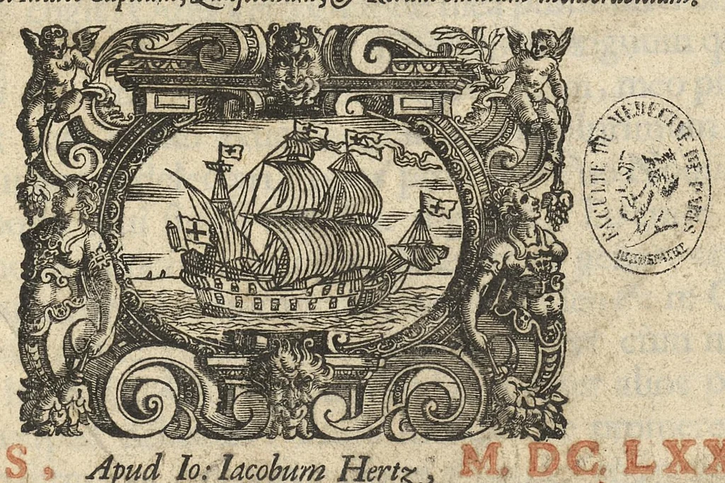 An illustration from De rara medicatione vulnerum,...libri duo..., 1676, leaf 4