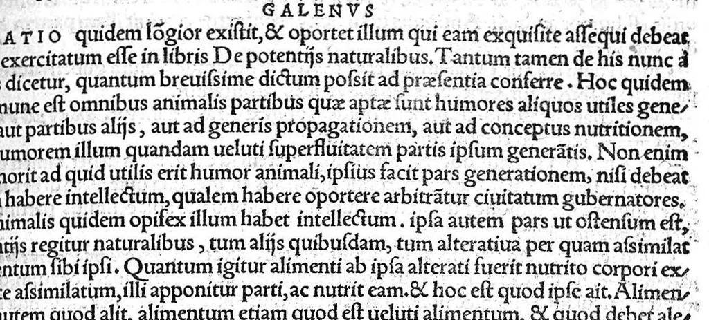 An illustration from Antonii Musae Brasavoli medici ferrariensis in octo libros aphorismorum Hippocratis et Galeni, Commentaria et Annotationes, 1541, leaf 848