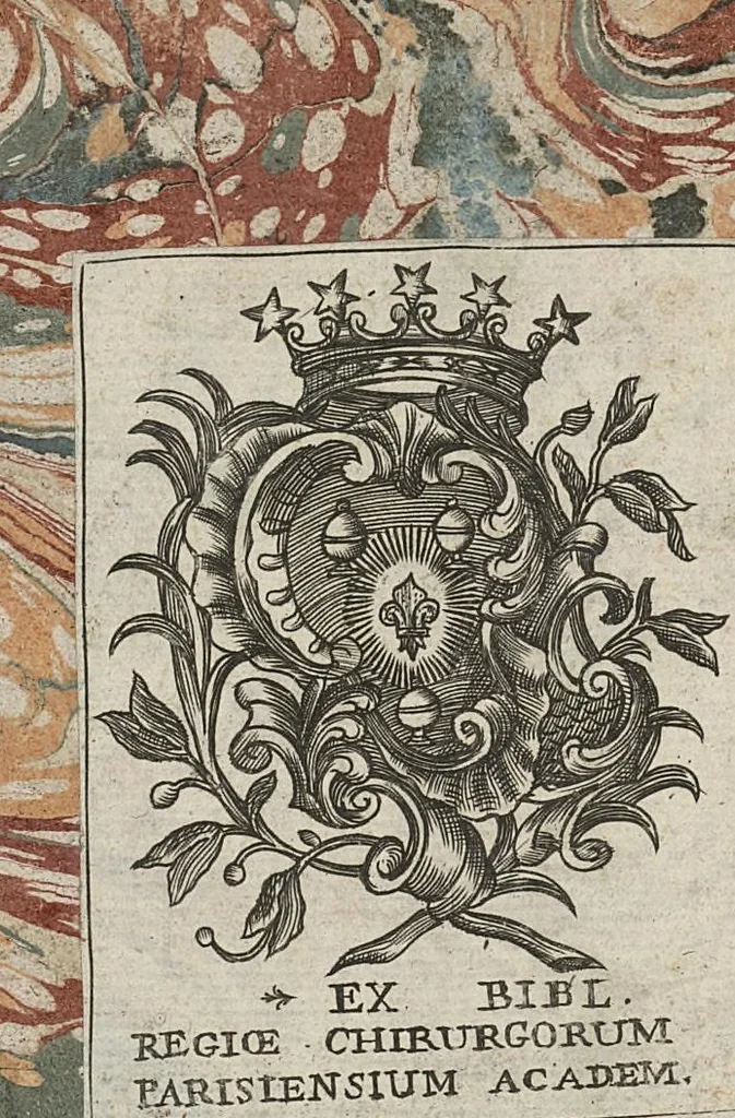An illustration from Dissertation sur l'antimoine..., 1682, leaf 266