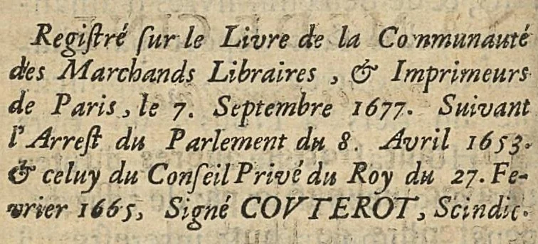 An illustration from Secrets touchant la medecine, 1678, leaf 15