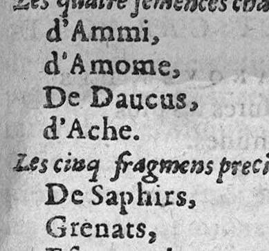 An illustration from La pharmacopee de M. Laur. Joubert, Professeur en Medecine, Docteur Royal, et Chancelier en l’Université de Montpellier. Ensemble les Annotations de Jean Paul Zangmaisterus, Conseiller de ladicte Université, mises en marge,, 1592, leaf 456