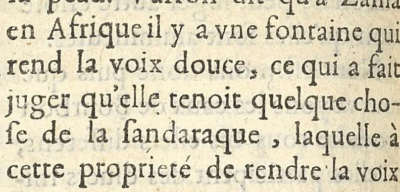 An illustration from De la nature des bains de Bourbon et des abus qui se commettent à présent en la boisson de ces eaux..., 1650, leaf 151
