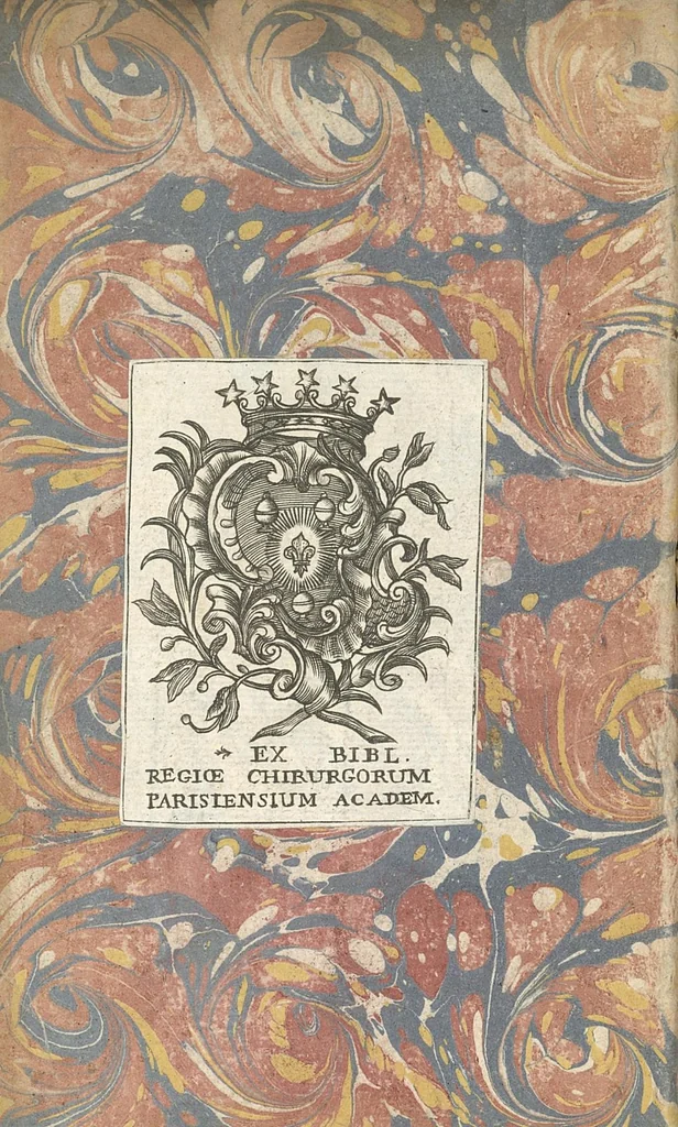 An illustration from La pharmacopée raisonnée de Schroeder commentée par Michel Ettmuller, 1698, leaf 1
