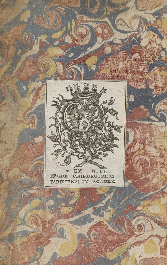 An illustration from La pharmacopée raisonnée de Schroeder commentée par Michel Ettmuller, 1698, leaf 1