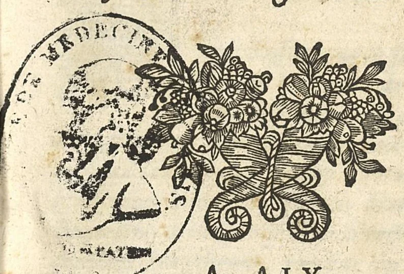An illustration from Hydrologie ou discours des eaux..., 1645, leaf 0