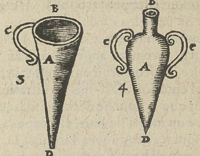 An illustration from Bouquet composé des plus belles fleurs chimiques Ou, Ajencement des preparations, & experiences és plus rares secrets, & medicamens pharmaco chimiques; prins des mineraux, animaux, & vegetaux. Le tout par une methode tres-facile, & non commune aux chimiques ordinaires ..., 1629, leaf 272