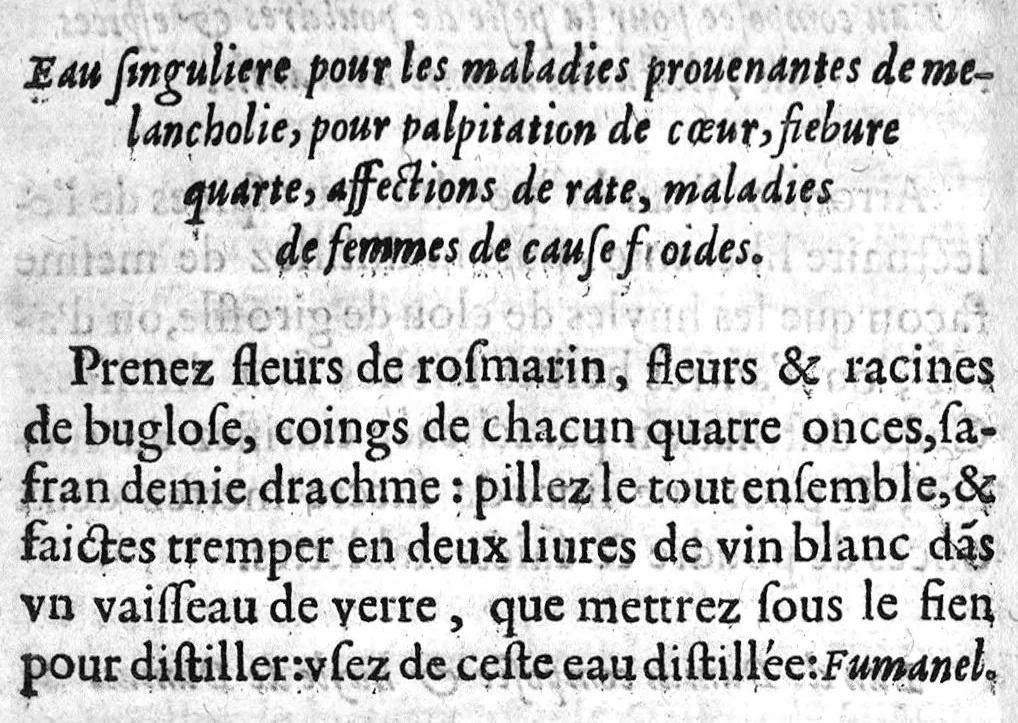 An illustration from Quatre livres des secrets de medecine et de la philosophie chimique, faicts françois par M. Jean Liebaut, 1579, leaf 123