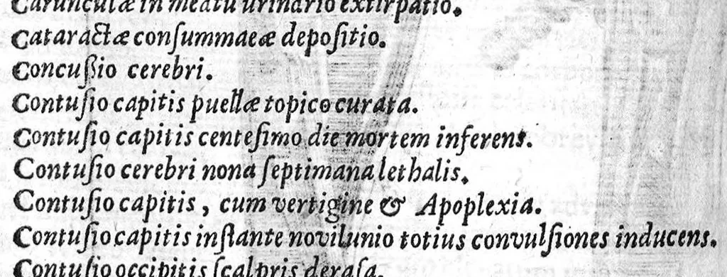 An illustration from Cheiroplotheke, seu... Armamentarium chirurgicum XLIII tabulis... exornatum. Opus posthumum..., 1656, leaf 349