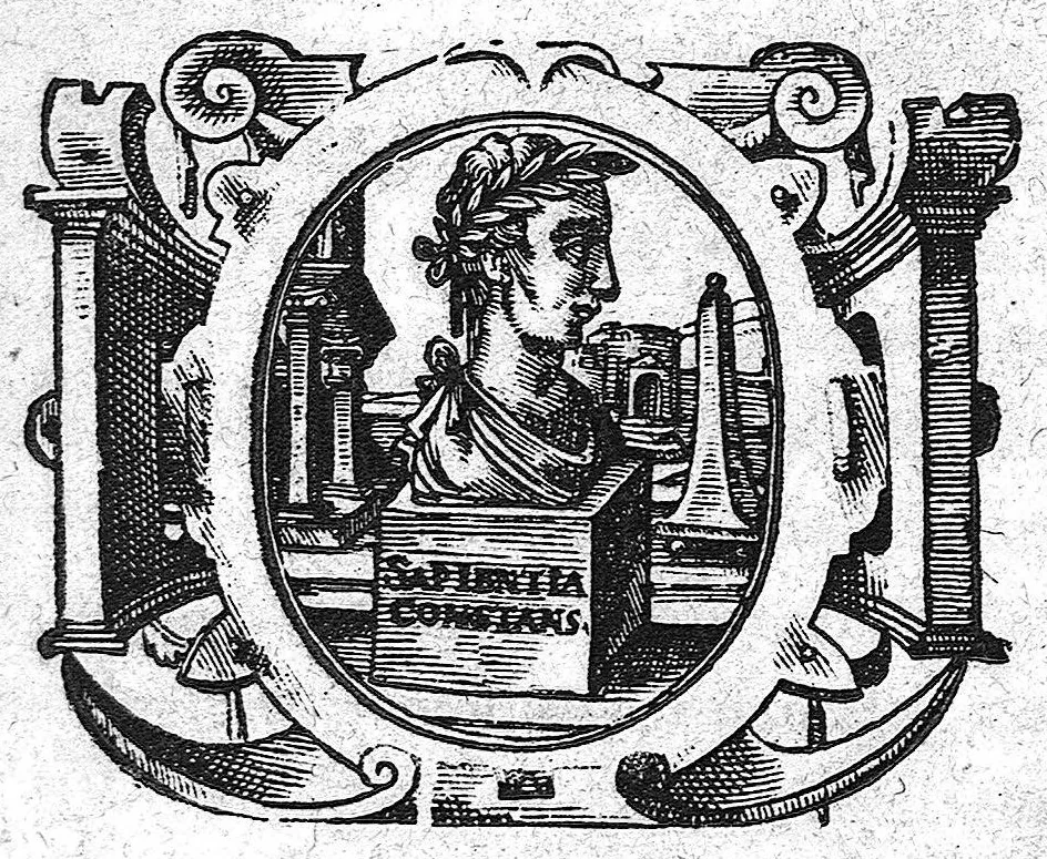An illustration from Jac. Schegkii,... De Plastica seminis facultate libri tres. Ejusdem de calido et humido nativis liber unus. De primo sanguificationis instrumento liber unus, 1580, leaf 0