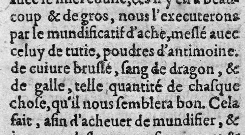 An illustration from L’epitome des ulceres ou les recherches tant théorique que pratique sur icelles... tradui t d'espagnol en françois par Brice Gay,.., 1614, leaf 226