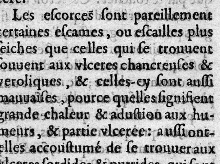 An illustration from L’epitome des ulceres ou les recherches tant théorique que pratique sur icelles... tradui t d'espagnol en françois par Brice Gay,.., 1614, leaf 62