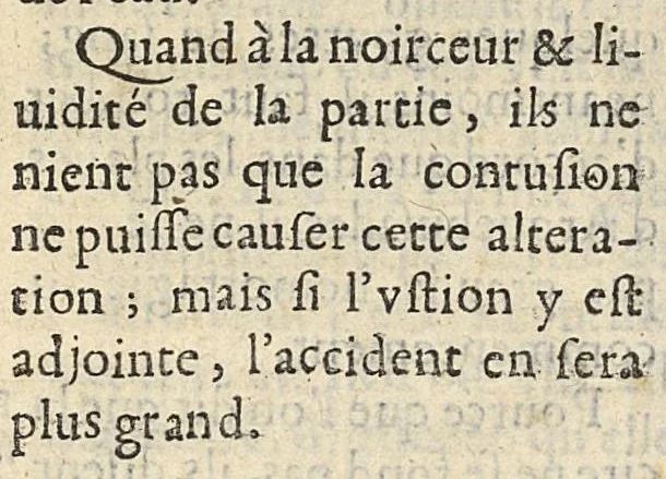 An illustration from Traité des blessures et des plaies faites par armes à feu...mis en forme par Pierre d'Ailly, 1668, leaf 57