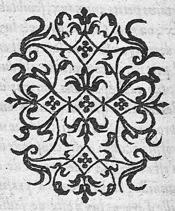 An illustration from Traité des maladies de l'oeil qui sont en nombre de cent treize, ausquelles il est suiect. Par Jacques Guillemeau, natif d’Orleans, chirurgien ordinaire du Roy, et juré à Paris ; A Monsieur Paré, Conseiller du Roy, son premier Chirurgien, 1585, leaf 235