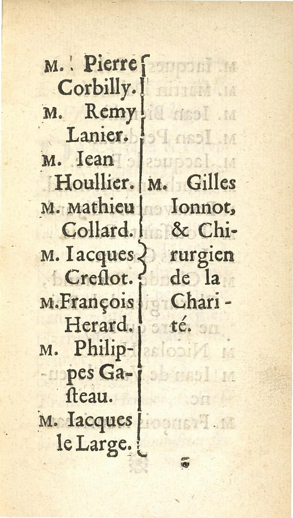 An illustration from Traité des hernies, ou descentes, contenant les causes, signes, accidens, remedes, & un avis aux hernieux, avec la maniere de bien faire & administrer les bandages d'acier & de fil de fer, 1665, leaf 32