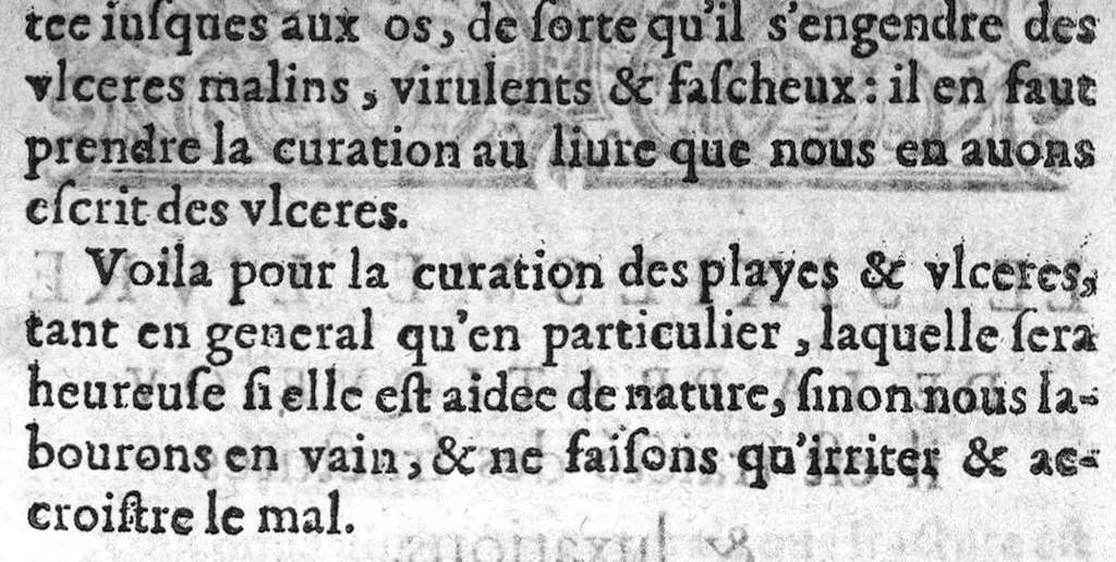 An illustration from Epitome des préceptes de medecine et chirurgie, avec amples des remedes propres aux maladies, 1619, leaf 488
