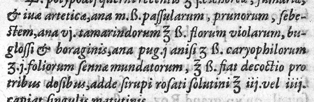 An illustration from Epitome des préceptes de medecine et chirurgie, avec amples des remedes propres aux maladies, 1619, leaf 624