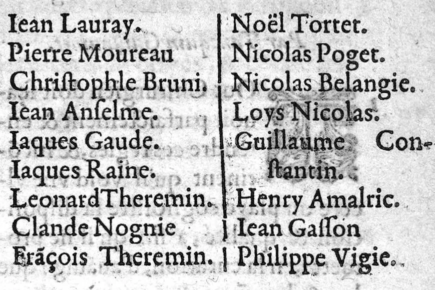 An illustration from Traité des ouvertures, trous et ulcères spontanés, selon la doctrine nouvelle & ancienne diligemment recueilly de divers Autheurs..., 1611, leaf 12
