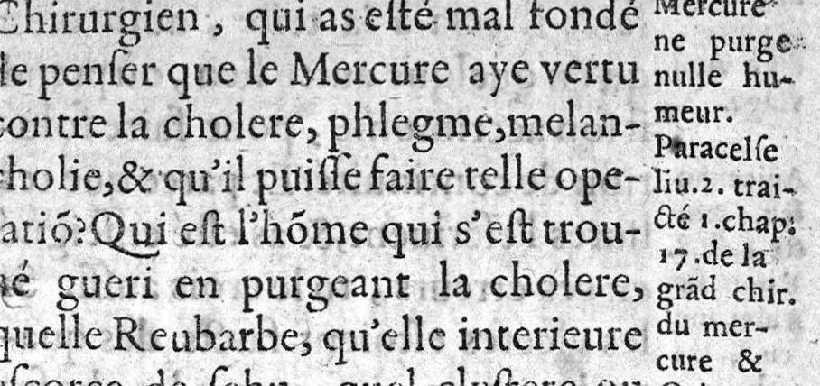 An illustration from Traité des ouvertures, trous et ulcères spontanés, selon la doctrine nouvelle & ancienne diligemment recueilly de divers Autheurs..., 1611, leaf 28