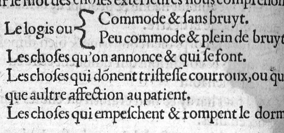 An illustration from Les Institutions chirurgiques de Jean Tagault,...nouvellement traduictes de latin en francoys..., 1549, leaf 38