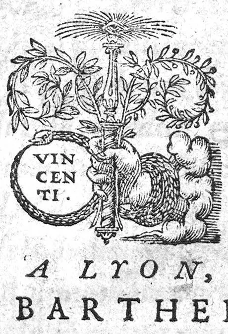 An illustration from Le chasse-vérole des petits enfans,, 1610, leaf 0