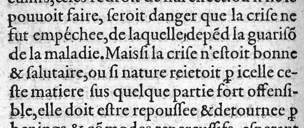 An illustration from La Chirurgie de Dominique Reulin Medecin de Bordeaux : fort utile et necessaire à tout homme exerçant cest art : comprise en cinq livres : le tout deduit par bon ordre, et facile methode. Avec deux Tables, l’une des Chapitres, l’autre des choses principales contenues en cest œuvre, 1580, leaf 65