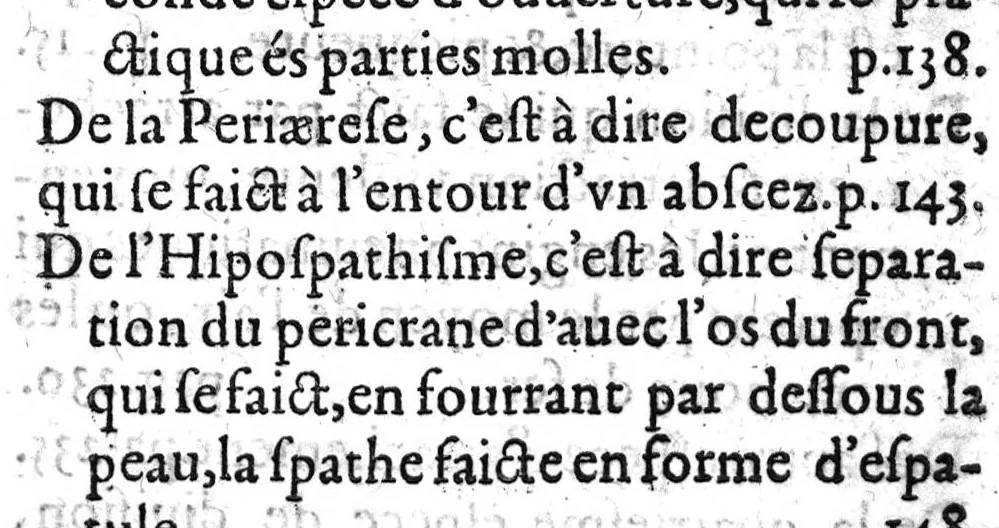 An illustration from Le guide des chirurgiens, fait en latin & redigé en trois livres ...translaté en latin par Germain Courtin..., 1619, leaf 20